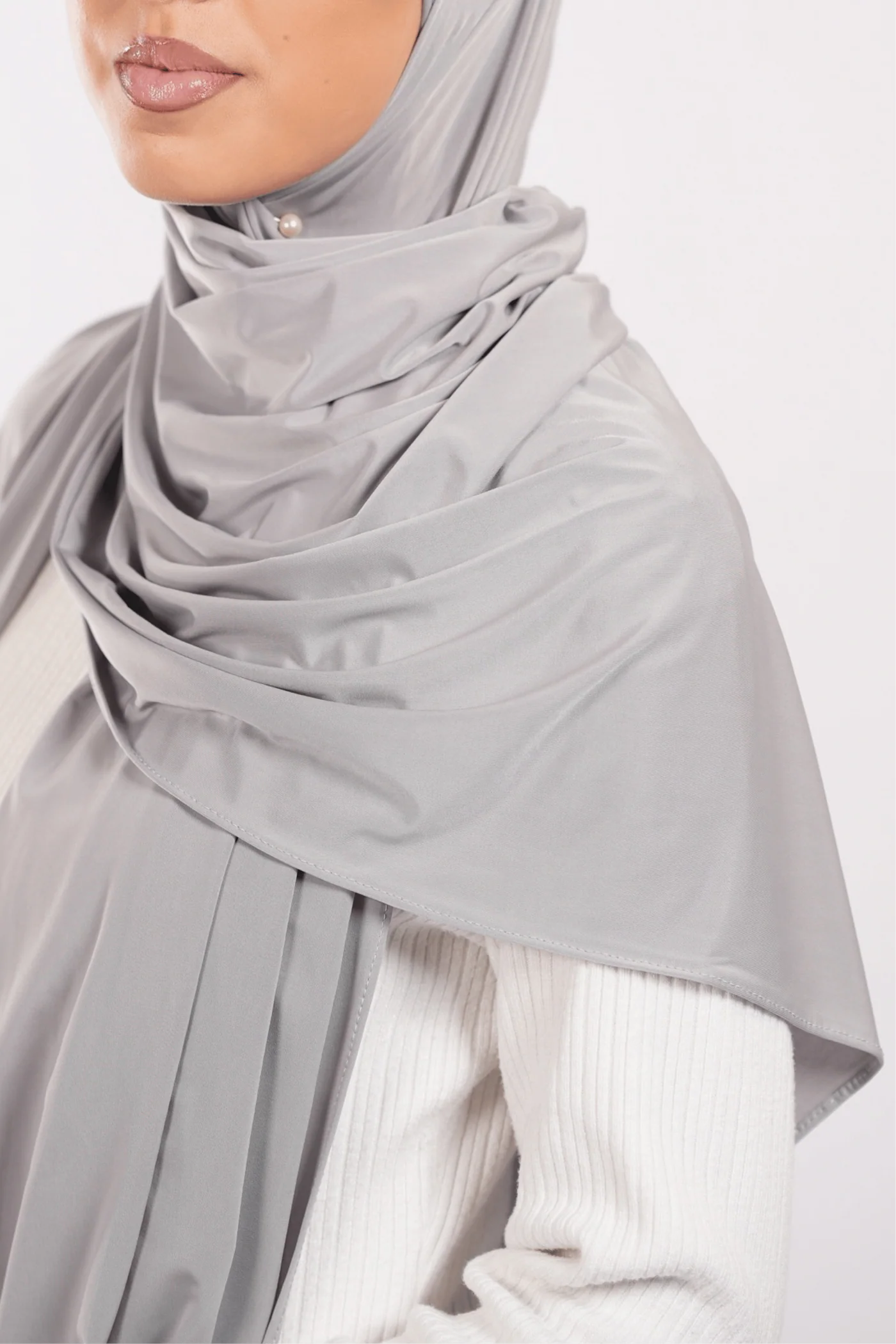 Jersey fluide - Gris essentiel